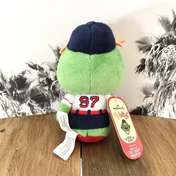 Hallmark ITTY BITTYS Boston Red Sox MLB Wally Green Monster 4” Plush Doll NWT - Picture 7 of 11